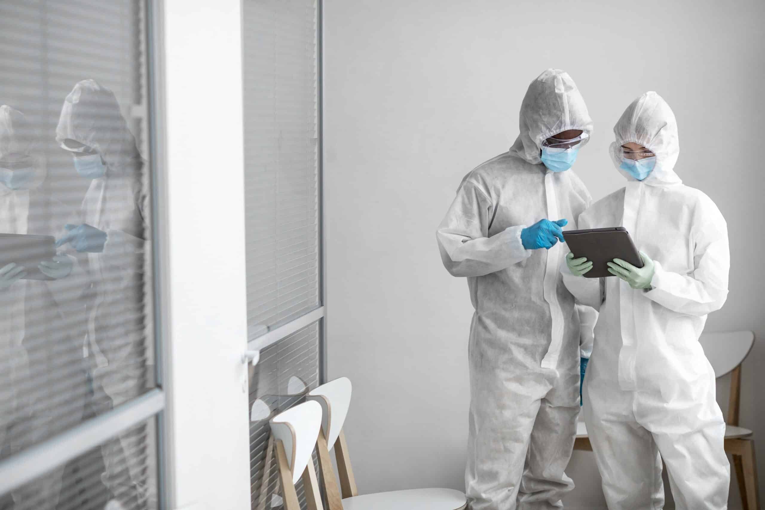 Prepare for mold inspection